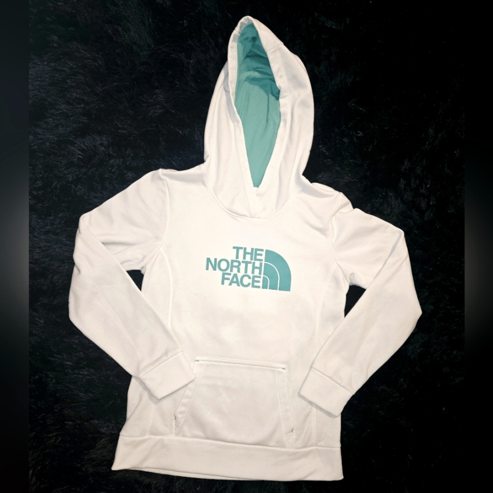 North Face women's fleece lined hoody.